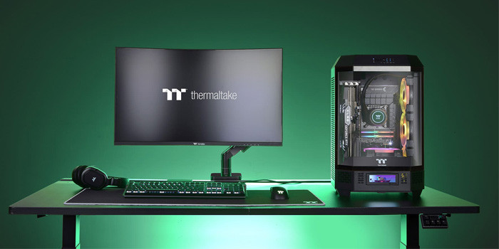TNC Store Vỏ Case Thermaltake Tower 300 Black