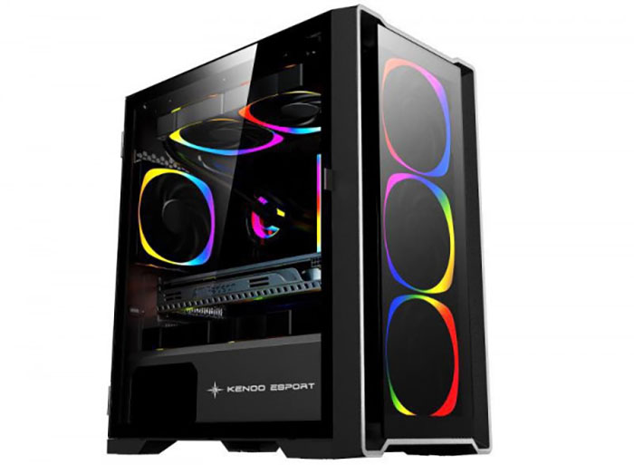 TNC Store Vỏ Case KENOO ESPORT MK500-3F Black