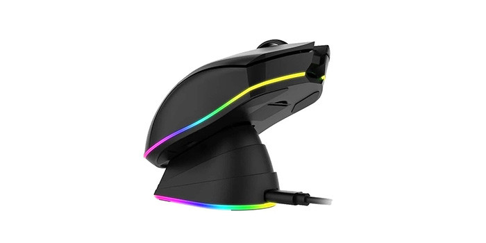 TNC Store Chuột Gaming DAREU EM901X RGB Black - Superlight Fast Charging Dock