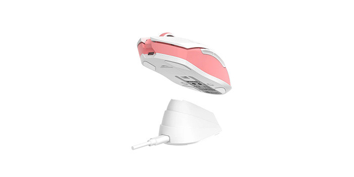 TNC Store Chuột Gaming DAREU EM901X RGB Pink - Superlight Fast Charging Dock