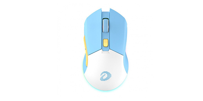 TNC Store Chuột Gaming DAREU EM901X RGB Blue White - Superlight Fast Charging Dock