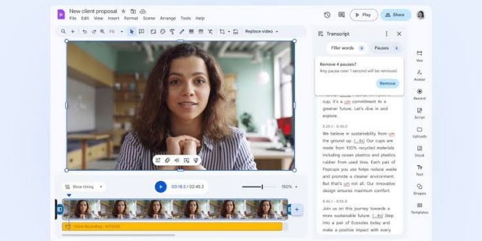 TNC Store Google Vids AI Cho Phép Tạo Video AI Với Chính Khuôn Mặt Của Bạn