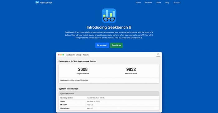 TNC Store Geekbench Apple M5 điểm 17.862 đa lõi