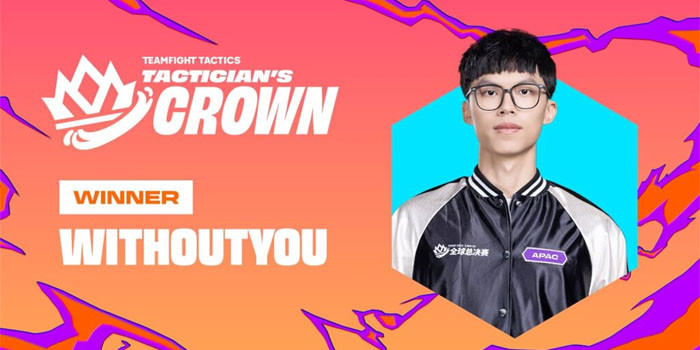 TNC Store Withoutyou Trở Thành Tuyển Thủ Đài Loan Đầu Tiên Vô Địch Thế Giới