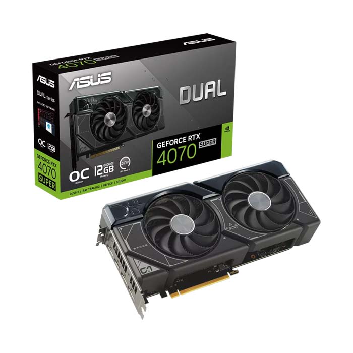 TNC Store Card màn hình Asus Dual GeForce RTX 4070 SUPER O12G