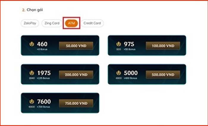 TNC Store Cách Nạp RP Liên Minh