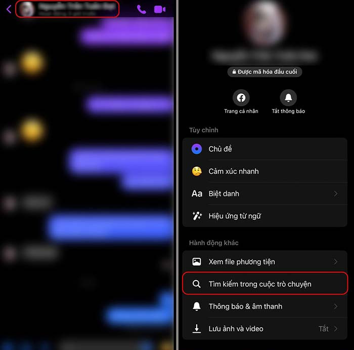 TNC Store Cách Xem Tin Nhắn Đầu Tiên Trên Messenger
