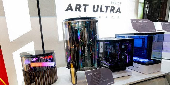 TNC Store Vỏ Case DarkFlash Art Ultra F1 White M-ATX