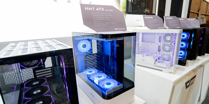 TNC Store Vỏ Case DarkFlash Art Ultra F1 White M-ATX