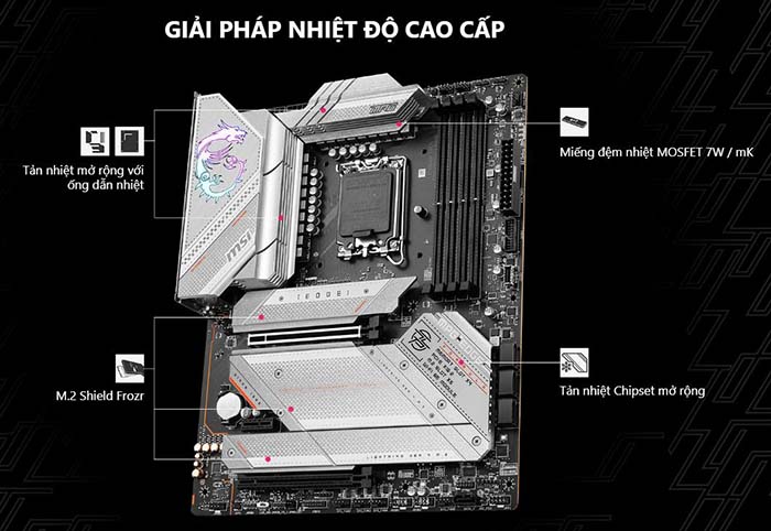 TNC Store Bo mạch chủ MSI MPG Z790 Edge Ti Max Wifi DDR5