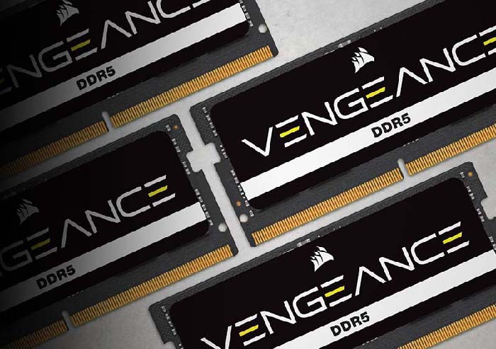 TNC Store RAM Laptop Corsair Vengeance 32GB SODIMM DDR5 4800MHz (CMSX32GX5M1A4800C40)