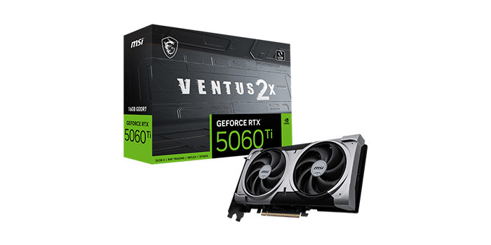 TNC Store Card Màn Hình MSI GeForce RTX 5060Ti 16G VENTUS 2X PLUS