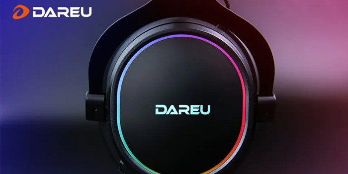 TNC Store Tai Nghe Gaming DAREU EH925 Black RGB