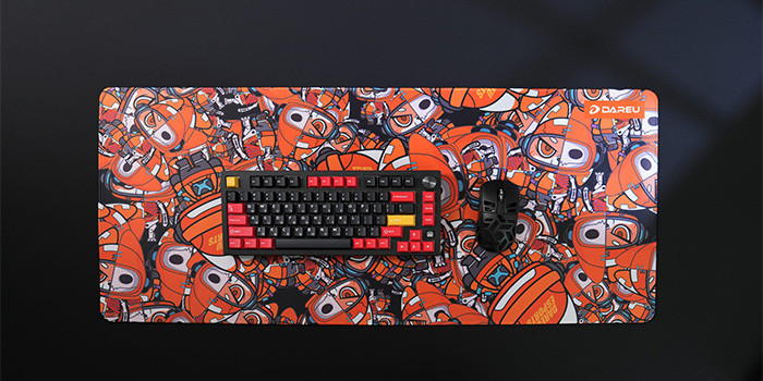 TNC Store Bàn Phím Cơ Gaming DAREU EK98 Pro Black-Golden Cloud Switch