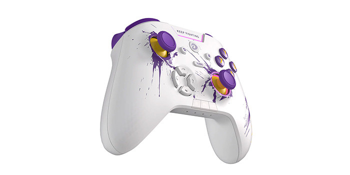 TNC Store Tay Cầm Chơi Game DAREU H105 - Màu Trắng Pha Tím