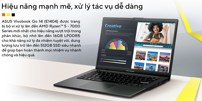 TNC Store Laptop Asus Vivobook Go 14 E1404FA-NK177W
