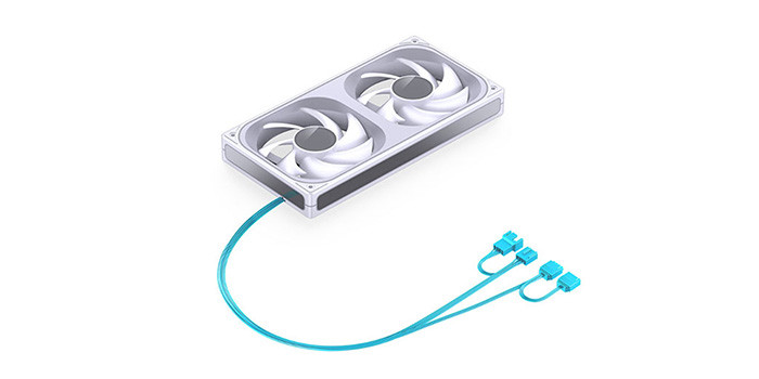 TNC Store Quạt Tản Nhiệt Jonsbo ZB-240W ARGB White