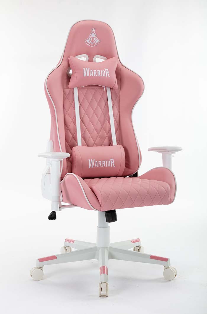 TNC Store Ghế Gaming Warrior Raider WGC206 White Pink