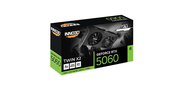 TNC Store Card Màn Hình Inno3D GeForce RTX 5060 Twin X2 8GB