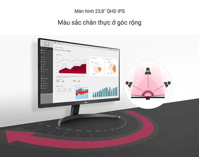 TNC Store Màn Hình Đồ Họa LG 24QP500 B