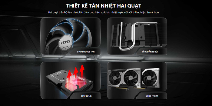 TNC Store Card Màn Hình MSI GeForce RTX 5060Ti 16G VENTUS 2X OC