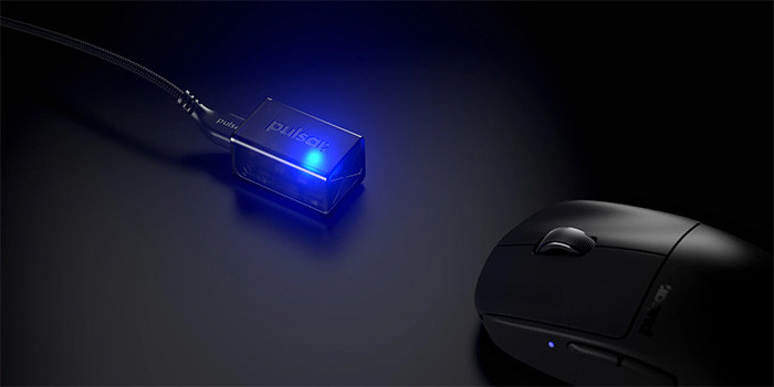 TNC Store Thiết Bị Kết Nối Chuột Không Dây Pulsar Wireless 8K Dongle Black