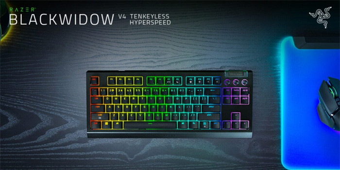 TNC Store Bàn Phím Razer BlackWidow V4 Tenkeyless HyperSpeed - Orange Switch