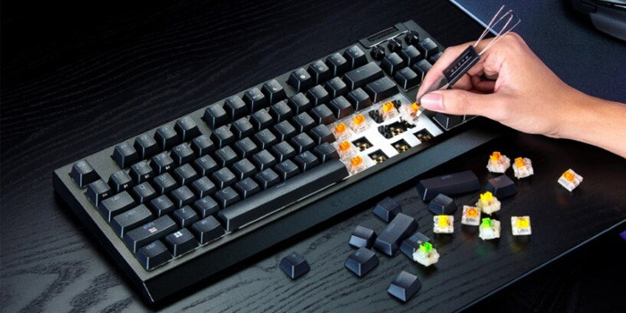 TNC Store Bàn Phím Razer BlackWidow V4 Tenkeyless HyperSpeed - Orange Switch