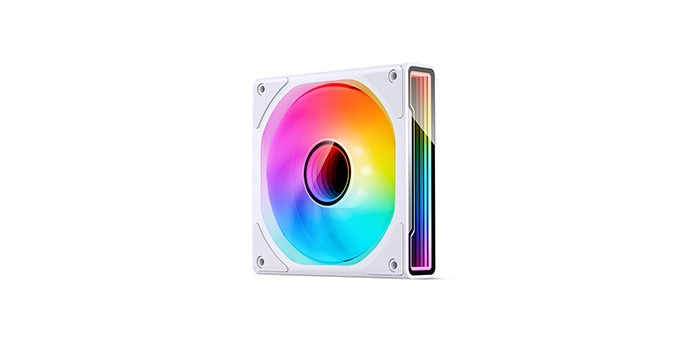 TNC Store Quạt Tản Nhiệt Jonsbo ZK-120W 3 In 1 Infinity White