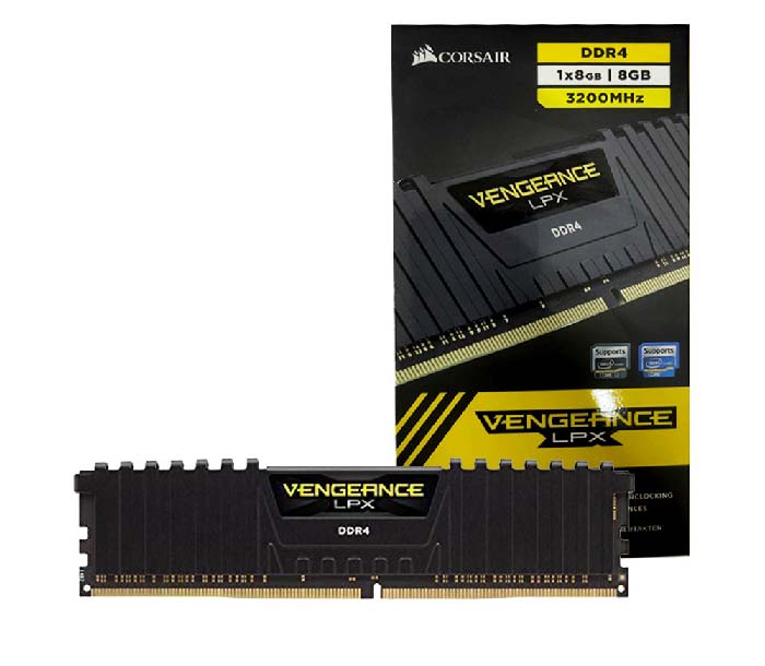 TNC Store RAM Corsair Vengeance LPX 8GB DDR4 3200MHz (CMK8GX4M1E3200C16)