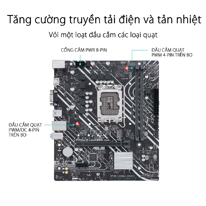 TNC Store Bo Mạch Chủ Asus Prime H610M-K D4-CSM