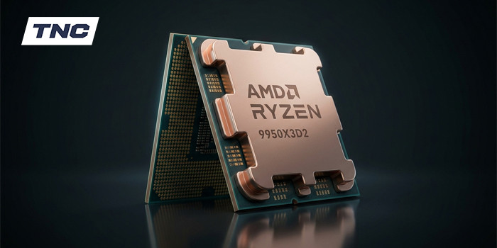 TNC Store Review Ryzen 9950X3D2: “Ông Vua Gaming” Mới Của AMD 