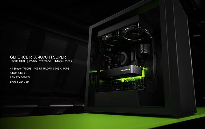 Khai Tử RTX 4080 & RTX 4070 Ti Thay Thế Bằng RTX 40 SUPER