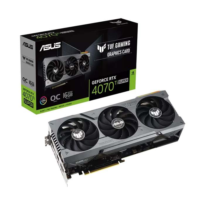 TNC Store Card Màn Hình ASUS TUF Gaming RTX 4070 Ti SUPER 16GB