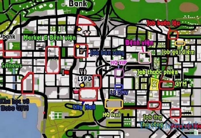TNC Store Những Địa Điểm Mua Nhà Trong GTA Vice City