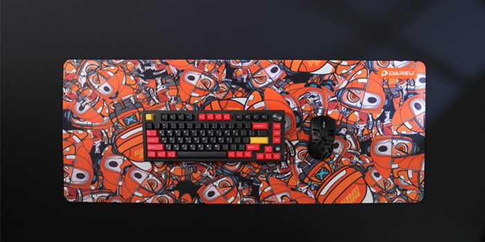 TNC Store Bàn Di Chuột DareU ESP119 Orange 900x400x4