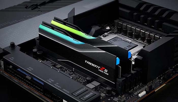 TNC Store RAM GSkill Trident Z5 Neo RGB 64GB (2x32GB) DDR5 6000MHz F5-6000J3040G32GX2-TZ5NR