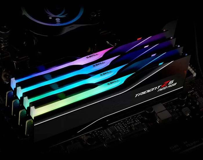 TNC Store RAM GSkill Trident Z5 Neo RGB 64GB (2x32GB) DDR5 6000MHz F5-6000J3040G32GX2-TZ5NR