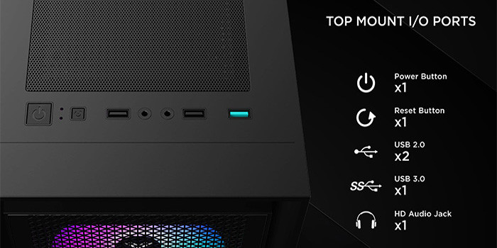 TNC Store Vỏ Case Xigmatek Sky III 3F (EN47695)