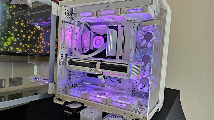 TNC Store Vỏ Case Corsair 6500X Màu Trắng