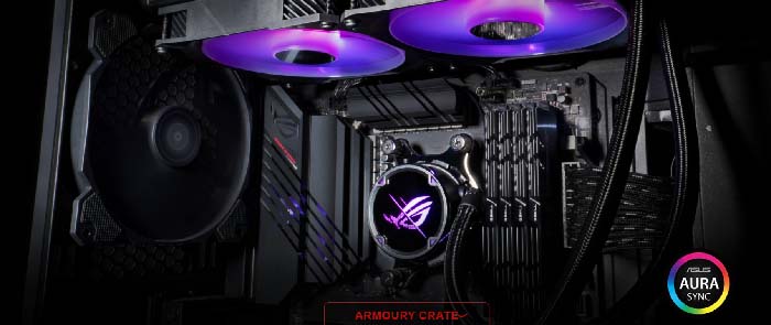 TNC Store Tản Nhiệt Nước AIO ASUS ROG STRIX LC III 240 ARGB - Đen