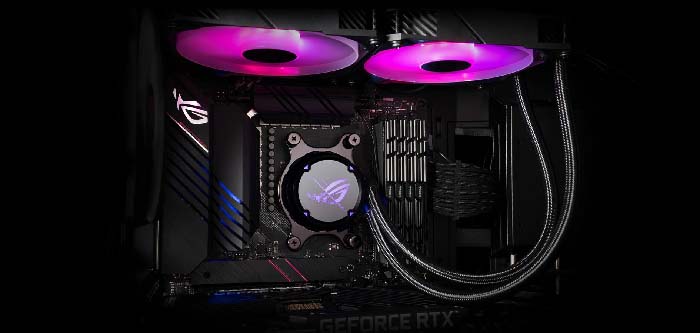 TNC Store Tản Nhiệt Nước AIO ASUS ROG STRIX LC III 240 ARGB - Đen