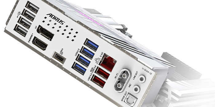 TNC Store Bo Mạch Chủ Gigabyte B860 AORUS ELITE WIFI7 ICE - Màu Trắng