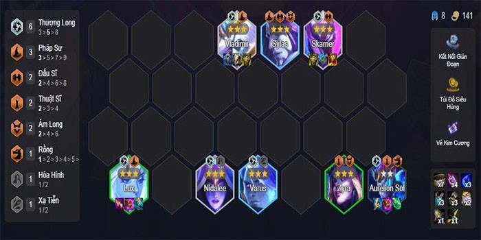 TNC Store Cách Chơi Đội Hình Aurelion Sol TFT 7.5 Chi Tiết