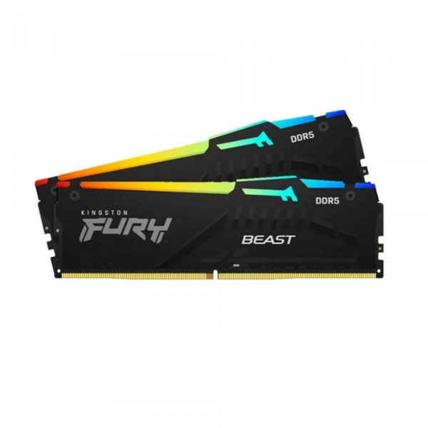 TNC Store Ram Kingston Fury Beast RGB EXPO 16GB (2x8GB) DDR5 5200MHz