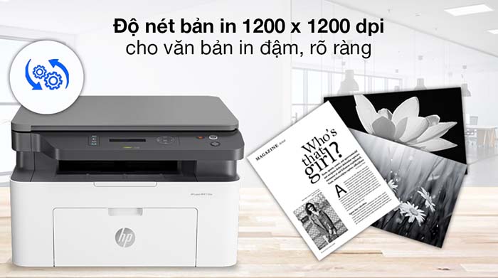 TNC Store Máy In Đen Trắng HP Laser MFP 135A (4ZB82A)