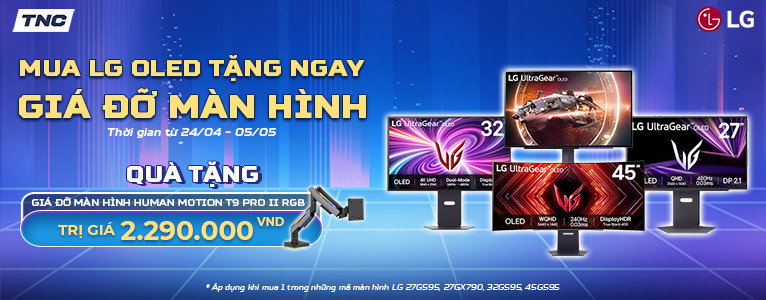 Mua Màn Hình LG - Tặng Ngay Giá Đỡ Màn Hình Cao Cấp