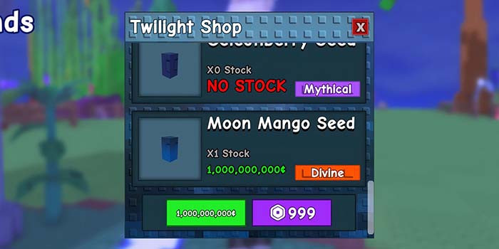 TNC Store Moon Mango Grow A Garden Cách Thu Hoạch 30 Phút