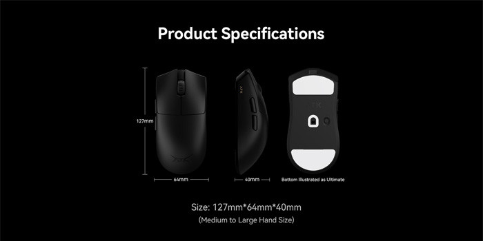 TNC Store Chuột Không Dây ATK Blazing Sky X1 SE Tri Mode