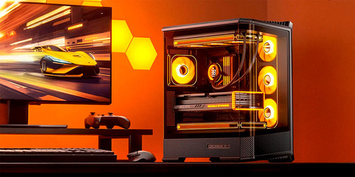 TNC Store Vỏ Case Jonsbo D400 Black (Mid Tower/ ATX/ Đen)